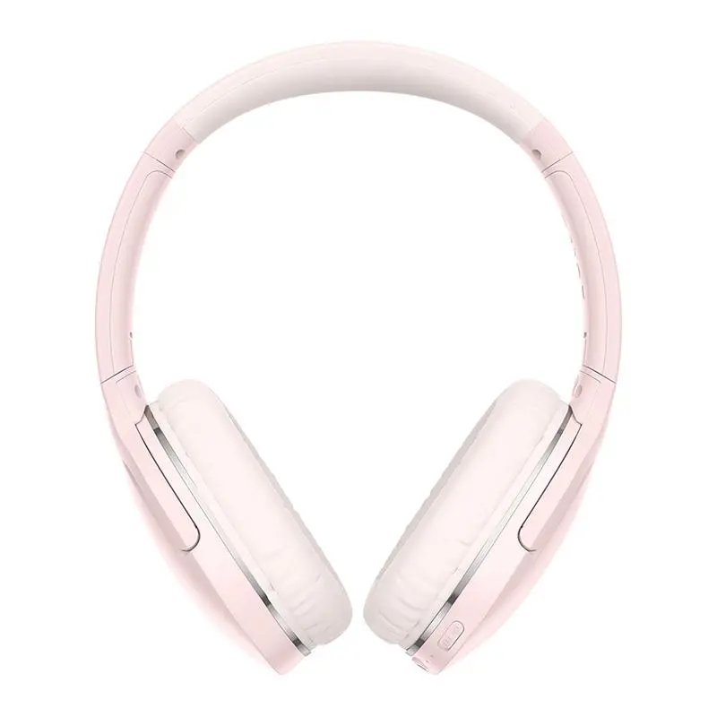Słuchawki bezprzewodowe Baseus Encok D02 Pro Nauszne Bluetooth 5.0 Różowy