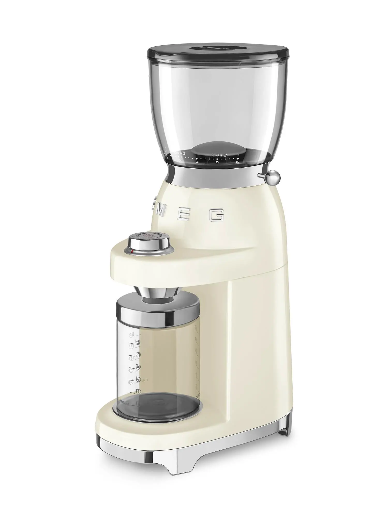 Młynek do kawy Smeg CGF11CREU Żarnowy