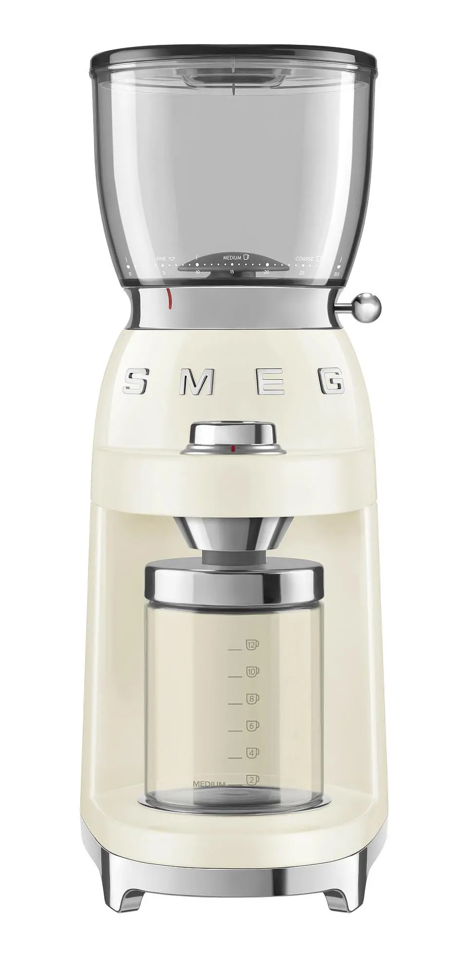 Młynek do kawy Smeg CGF11CREU Żarnowy