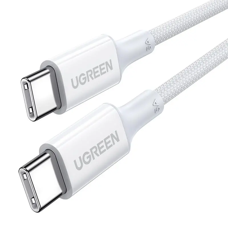 Kabel UGREEN USB-C do USB-C 15267 1m Biały