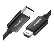 UGREEN USB-C do miniUSB US242 1m Czarny