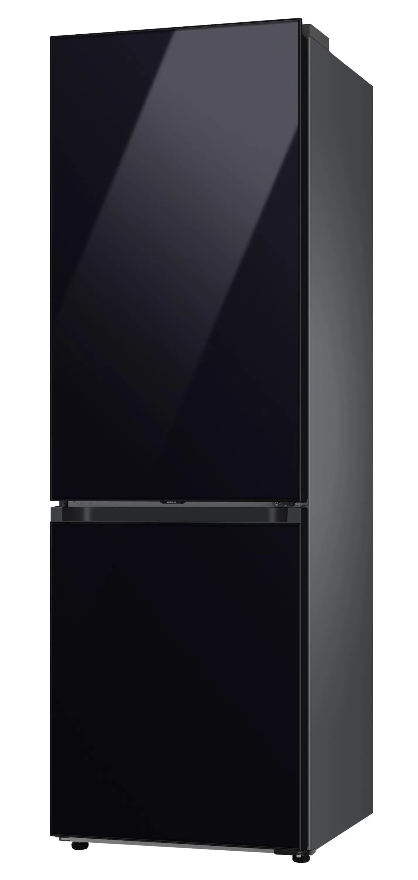 Lodówka Samsung Bespoke RB34C7B5D22 Pełny No Frost 185,3cm Szuflada z kontrolą wilgotności Zdalne sterowanie Czarne szkło