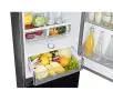 Lodówka Samsung Bespoke RB34C7B5D22 Pełny No Frost 185,3cm Szuflada z kontrolą wilgotności Zdalne sterowanie Czarne szkło