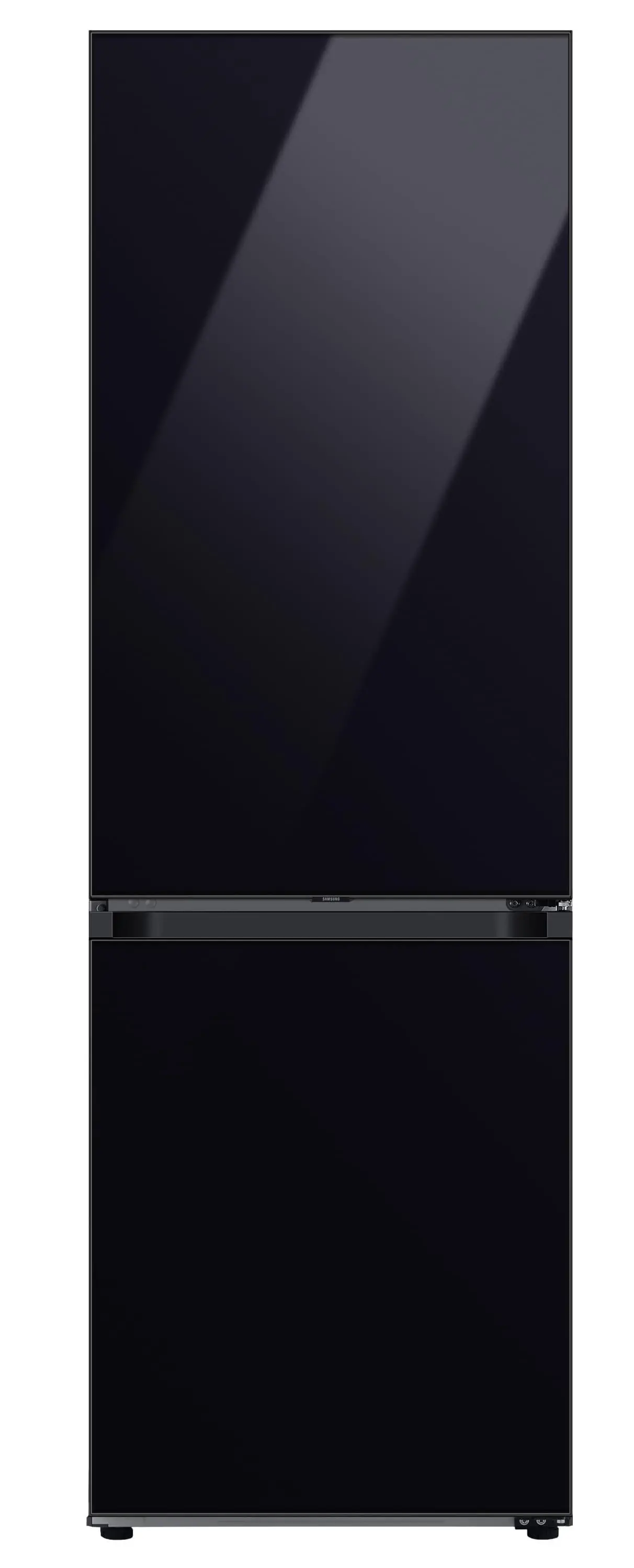 Samsung Bespoke RB34C7B5D22 Funkcje AI Pełny No Frost 185,3cm Szuflada z kontrolą wilgotności Zdalne sterowanie Czarne szkło