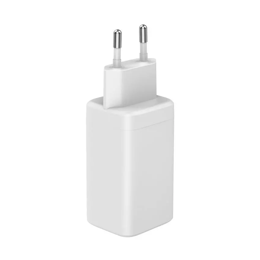 Ładowarka sieciowa Xqisit dual USB C - A - 65W Power Delivery GaN + kabel 2m