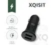 Ładowarka samochodowa Xqisit 2x USB-A 4,8 A Czarny