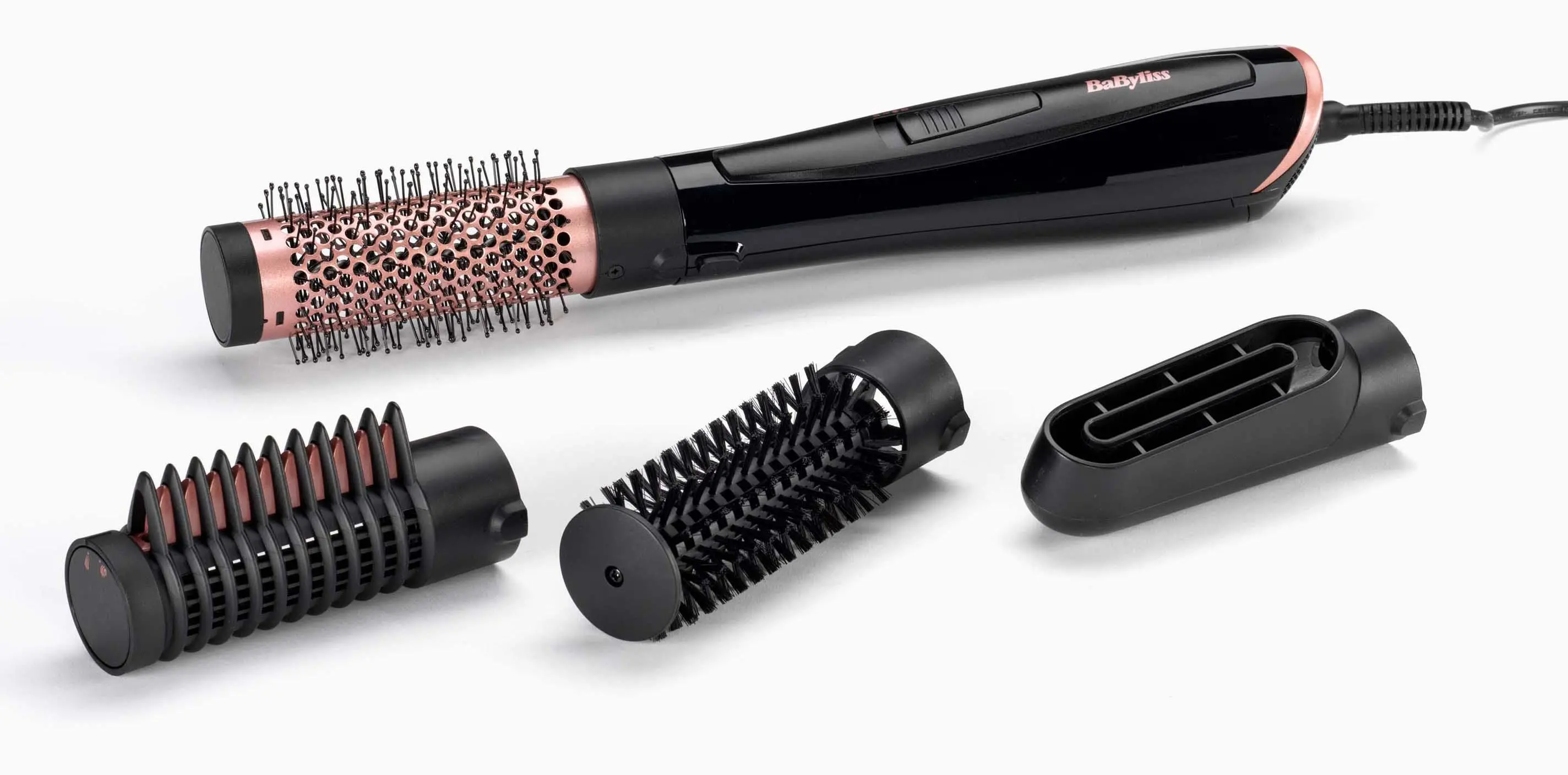Suszarko-lokówka BaByliss Perfect Finish AS126E 1000W Jonizacja Zimny nawiew Średnica szczotki 20mm 38mm 2 poziomy temperatury