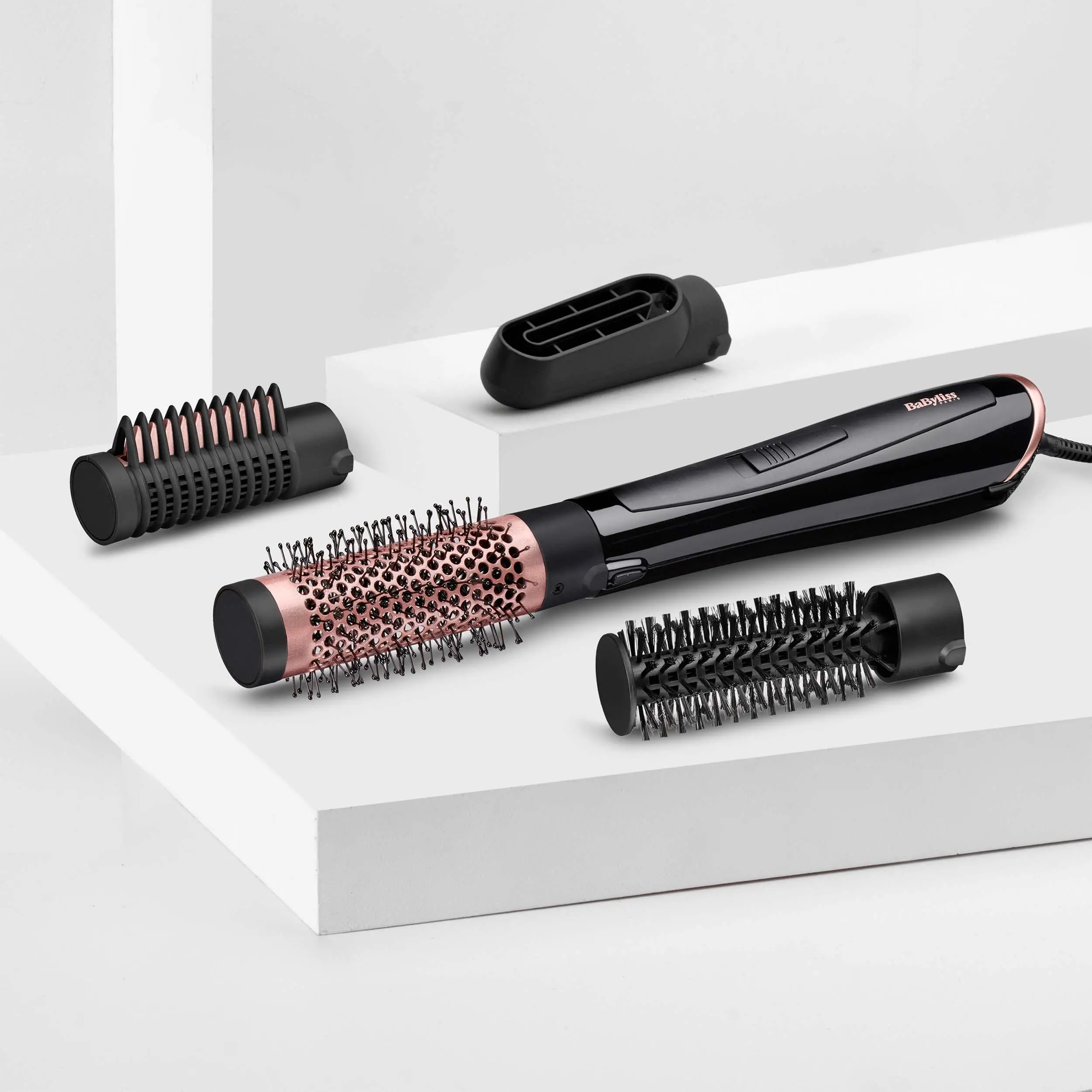 Suszarko-lokówka BaByliss Perfect Finish AS126E 1000W Jonizacja Zimny nawiew Średnica szczotki 20mm 38mm 2 poziomy temperatury