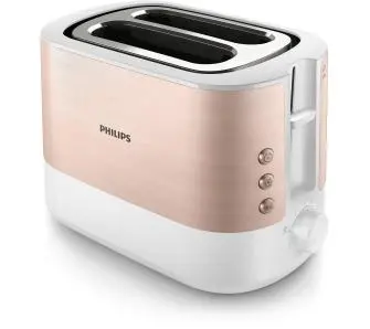 Toster Philips HD2638/11 Ruszt do bułek Rozmrażanie 950W