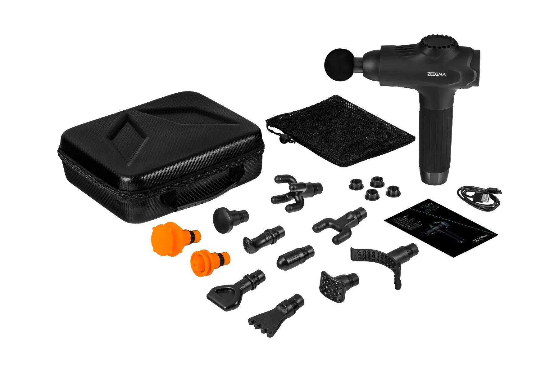 Masażer ręczny Zeegma Cure Black