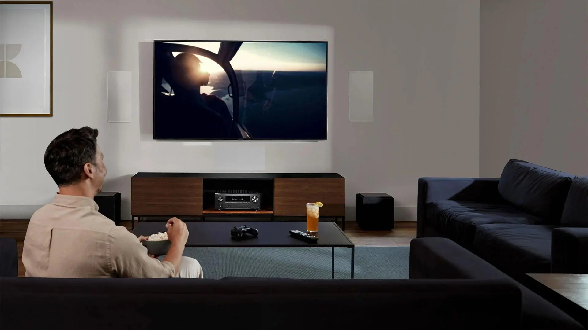 Amplituner Denon AVC-X3800H 9.4kanałowy Dolby Atmos DTS X Wi-Fi Bluetooth AirPlay Czarny