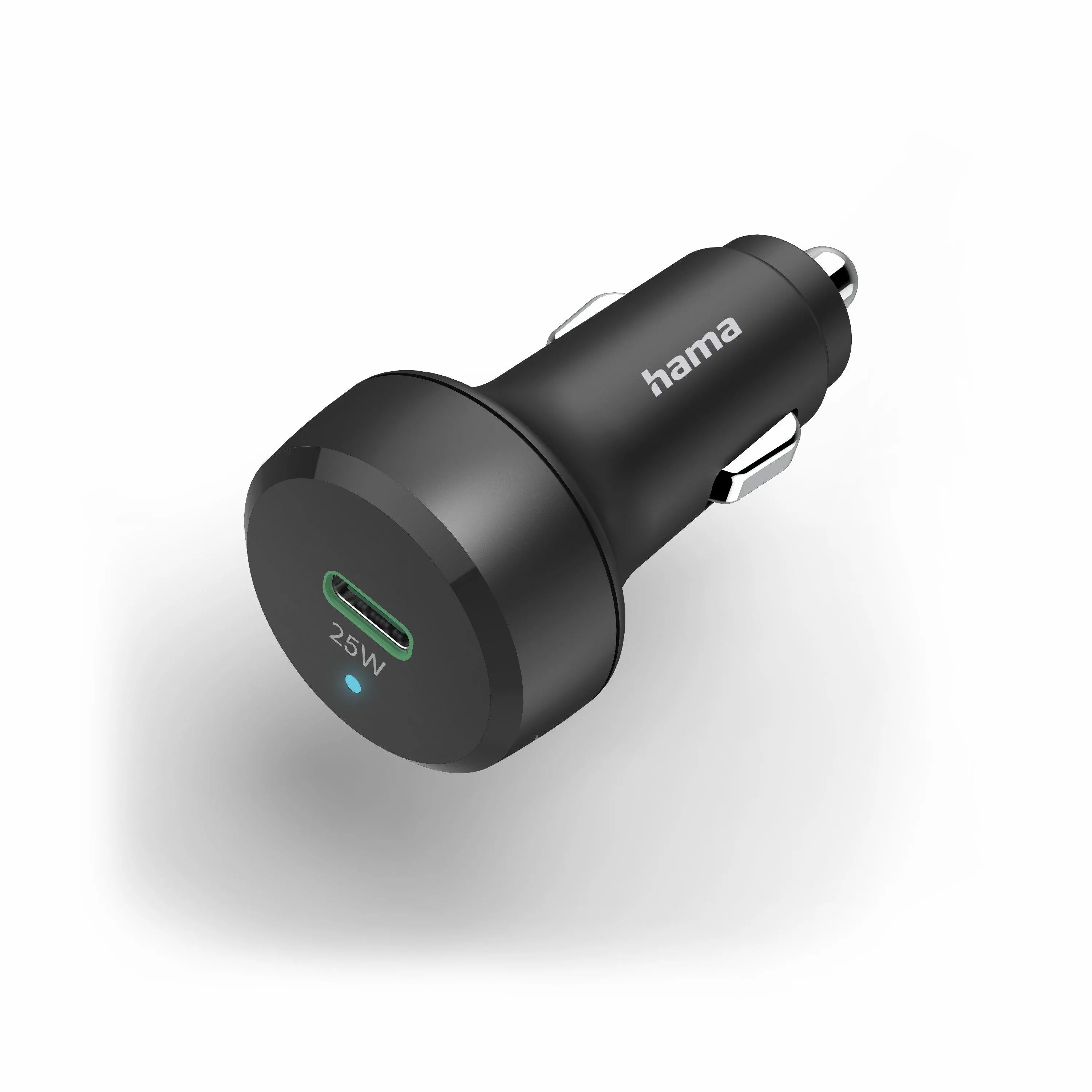 Ładowarka samochodowa Hama Quickcharge PowerDelivery USB-C 25W Czarny
