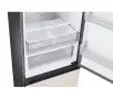 Lodówka Samsung Bespoke RB38C7B5D39 Pełny No Frost 203cm Szuflada z kontrolą wilgotności Zdalne sterowanie Satynowy Beż