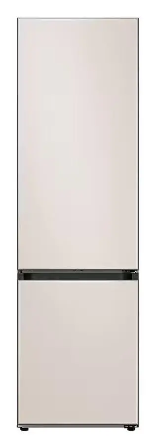 Samsung Bespoke RB38C7B5D39 Funkcje AI Pełny No Frost 203cm Szuflada z kontrolą wilgotności Zdalne sterowanie Satynowy Beż