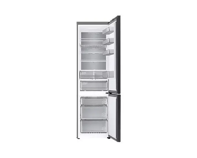Lodówka Samsung Bespoke RB38C7B5D39 Pełny No Frost 203cm Szuflada z kontrolą wilgotności Zdalne sterowanie Satynowy Beż