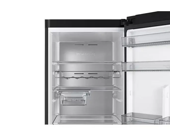 Lodówka Samsung RR39C7EC5B1 Chłodziarka No Frost 186cm Szuflada z kontrolą wilgotności Zdalne sterowanie Grafitowa Stal