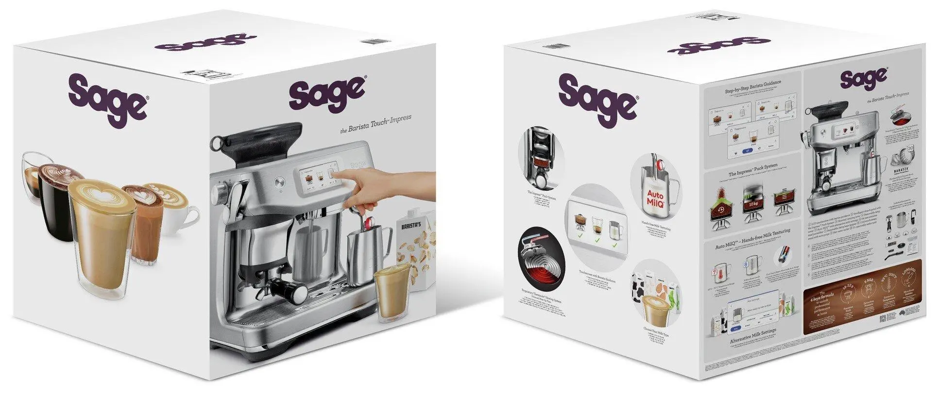 Ekspres Sage The Barista Touch Impress SES881BTR
