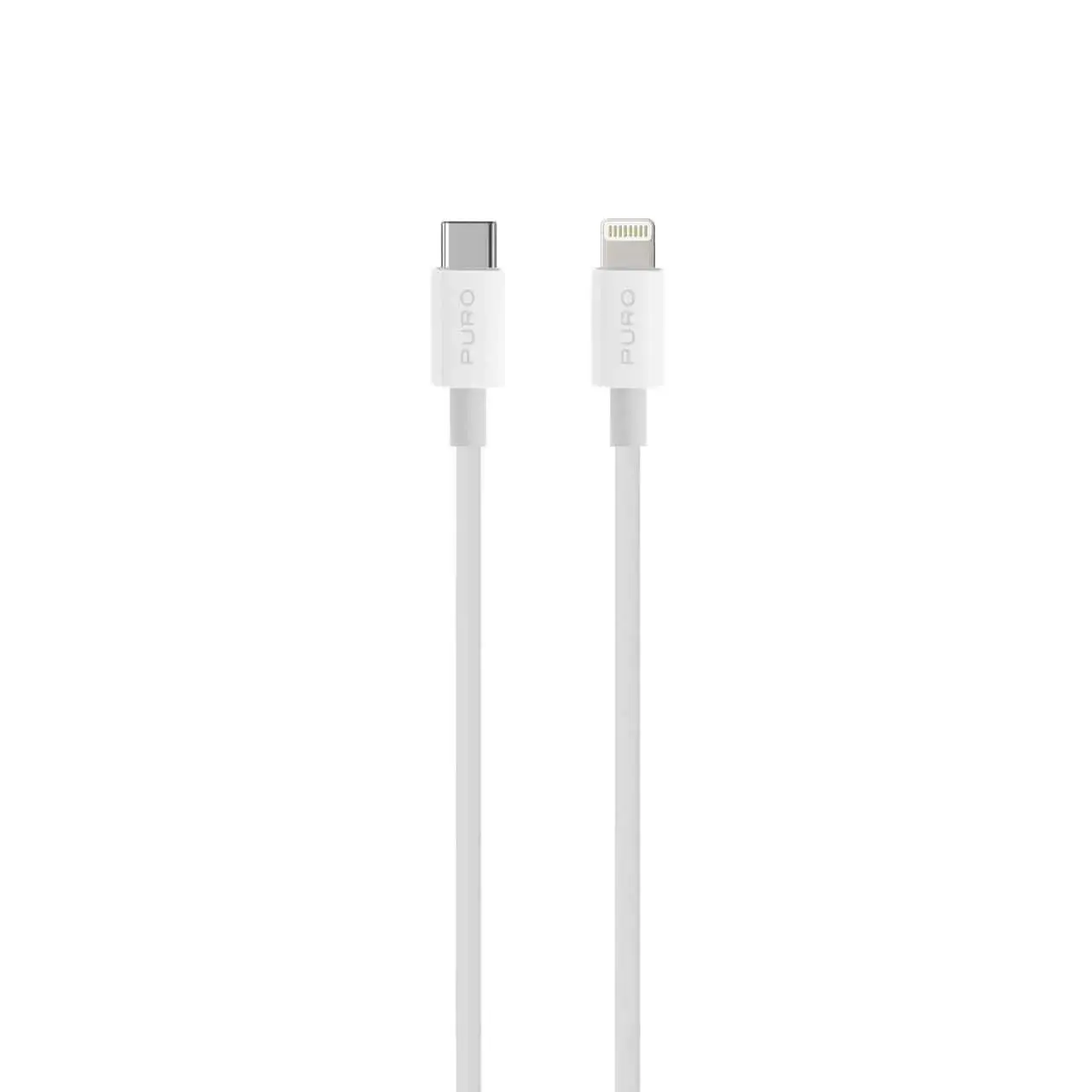 Kabel SBS Plain USB-C do Lightning 2m Biały