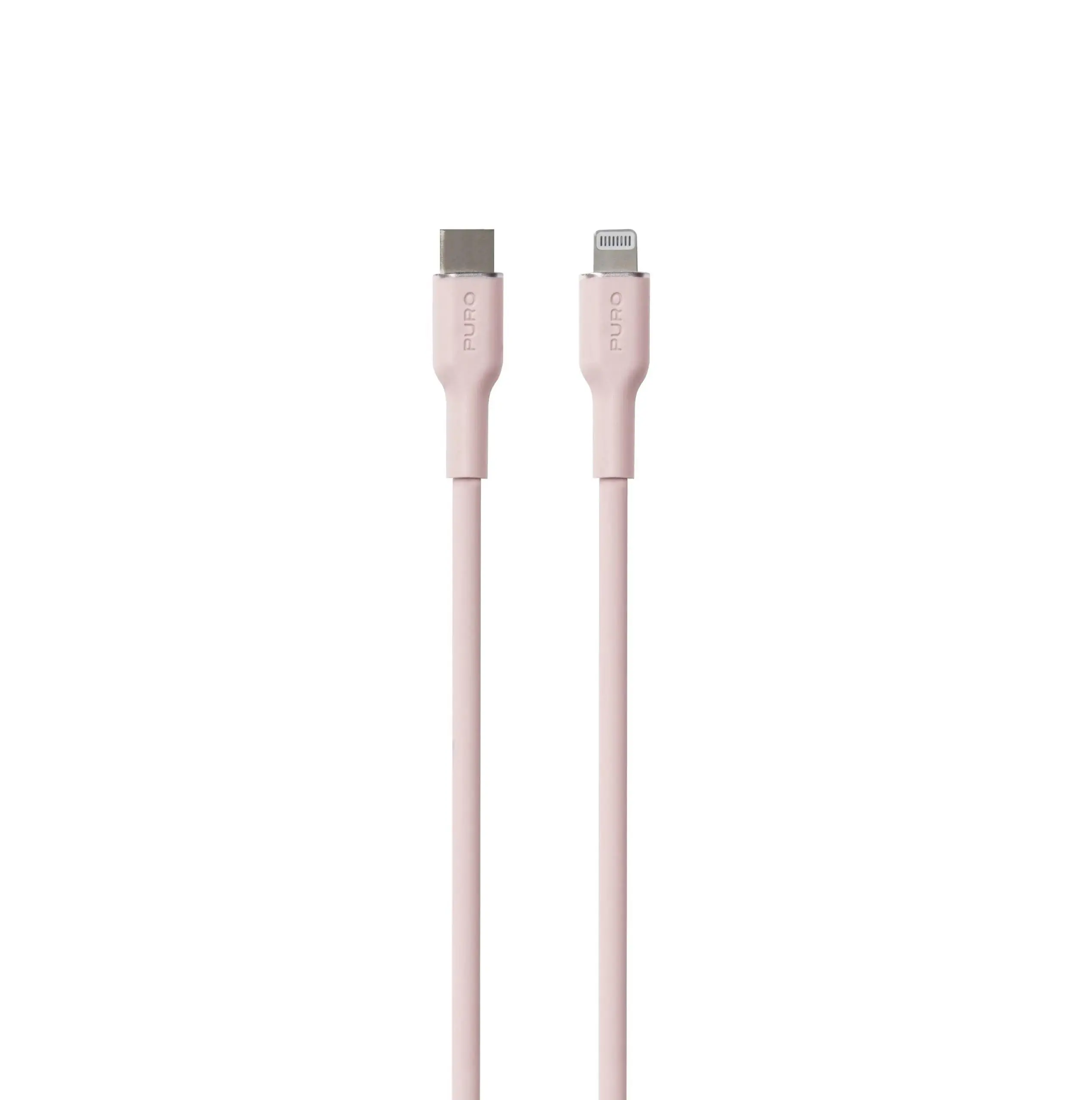 Kabel Puro Soft do USB-C do Lightning 1,5m Różowy