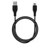 Kabel Puro CUSBC31BLK USB-C do USB-A 1m Czarny