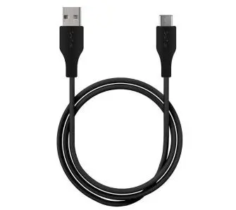 Kabel Puro CUSBC31BLK USB-C do USB-A 1m Czarny