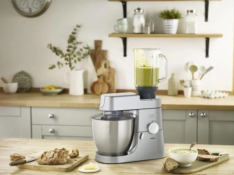 Robot planetarny Kenwood Chef KVL4220S 1200W Maszynka do mielenia Szatkownica Przystawka do makaronu Blender kielichowy