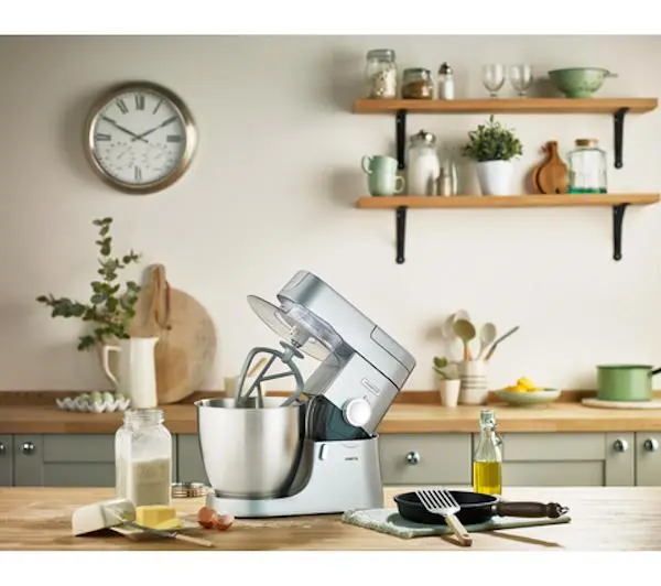 Robot planetarny Kenwood Chef KVL4220S 1200W Maszynka do mielenia Szatkownica Przystawka do makaronu Blender kielichowy