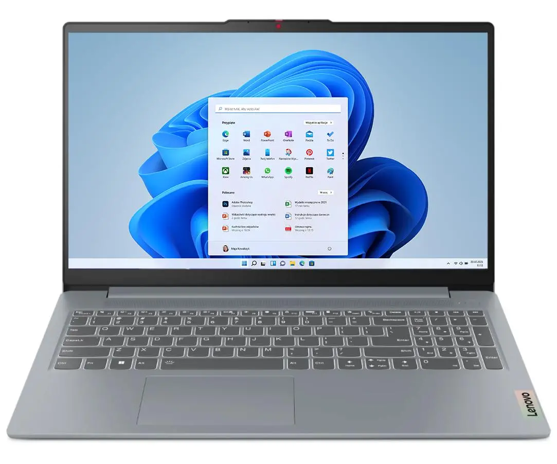 Laptop Lenovo IdeaPad Slim 3 15IAH8 15,6" i5-12450H 8GB RAM 512GB Dysk SSD Win11 Szary