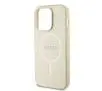 Etui Guess Saffiano MagSafe GUHMP15XPSAHMCB do iPhone 15 Pro Max Złoty