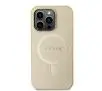 Etui Guess Saffiano MagSafe GUHMP15XPSAHMCB do iPhone 15 Pro Max Złoty