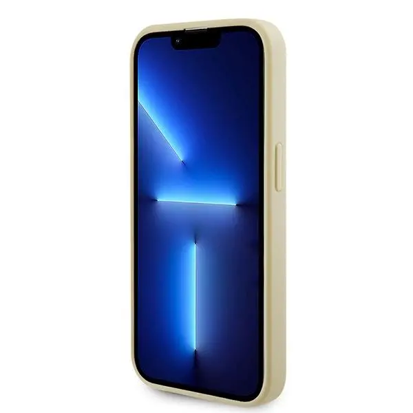 Etui Guess Saffiano MagSafe GUHMP15XPSAHMCB do iPhone 15 Pro Max Złoty