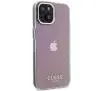 Etui Guess IML Faceted Mirror Disco Iridescent GUHCP15SHDECMP do iPhone 15 Różowy