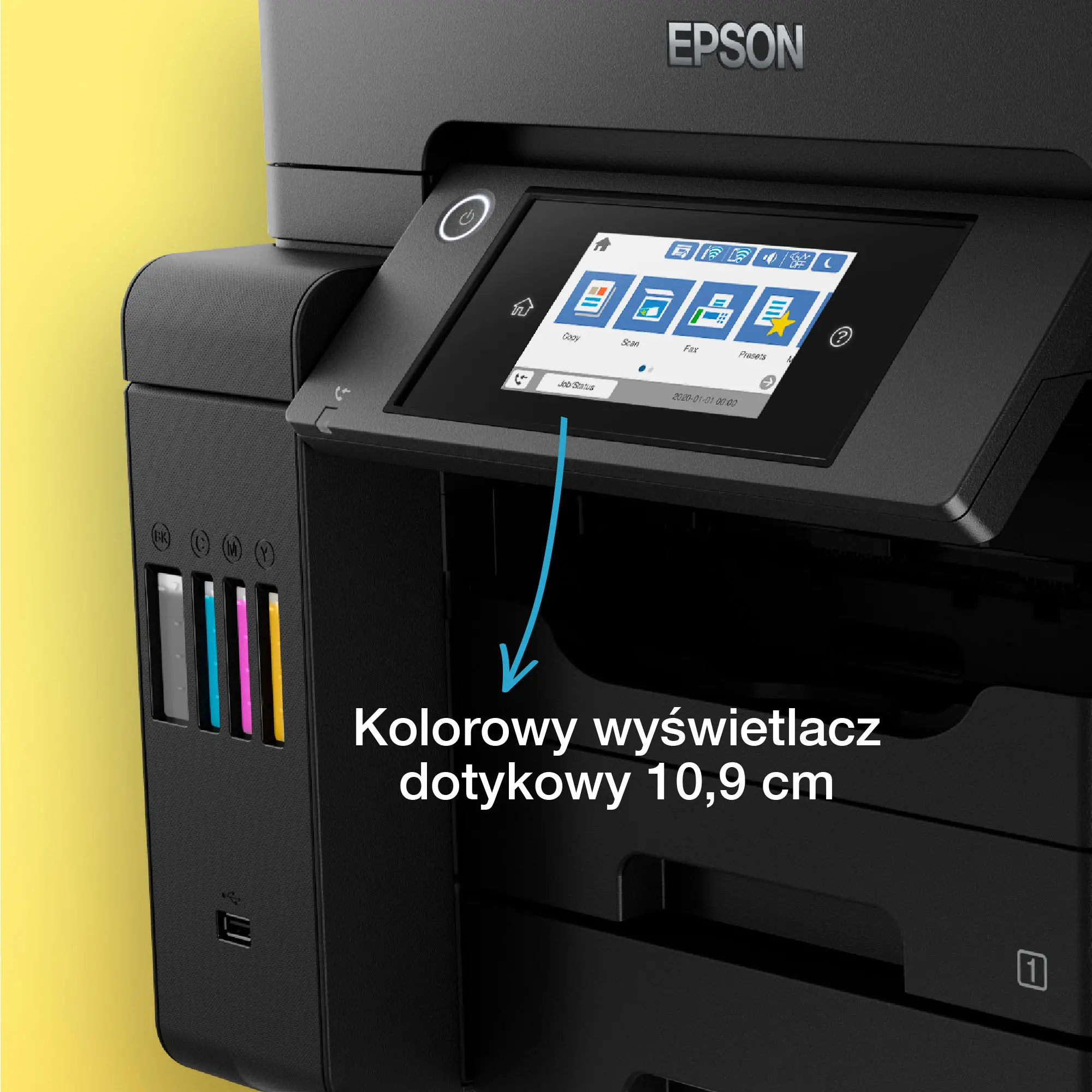 Urządzenie wielofunkcyjne Epson EcoTank L6550 WiFi Czarny