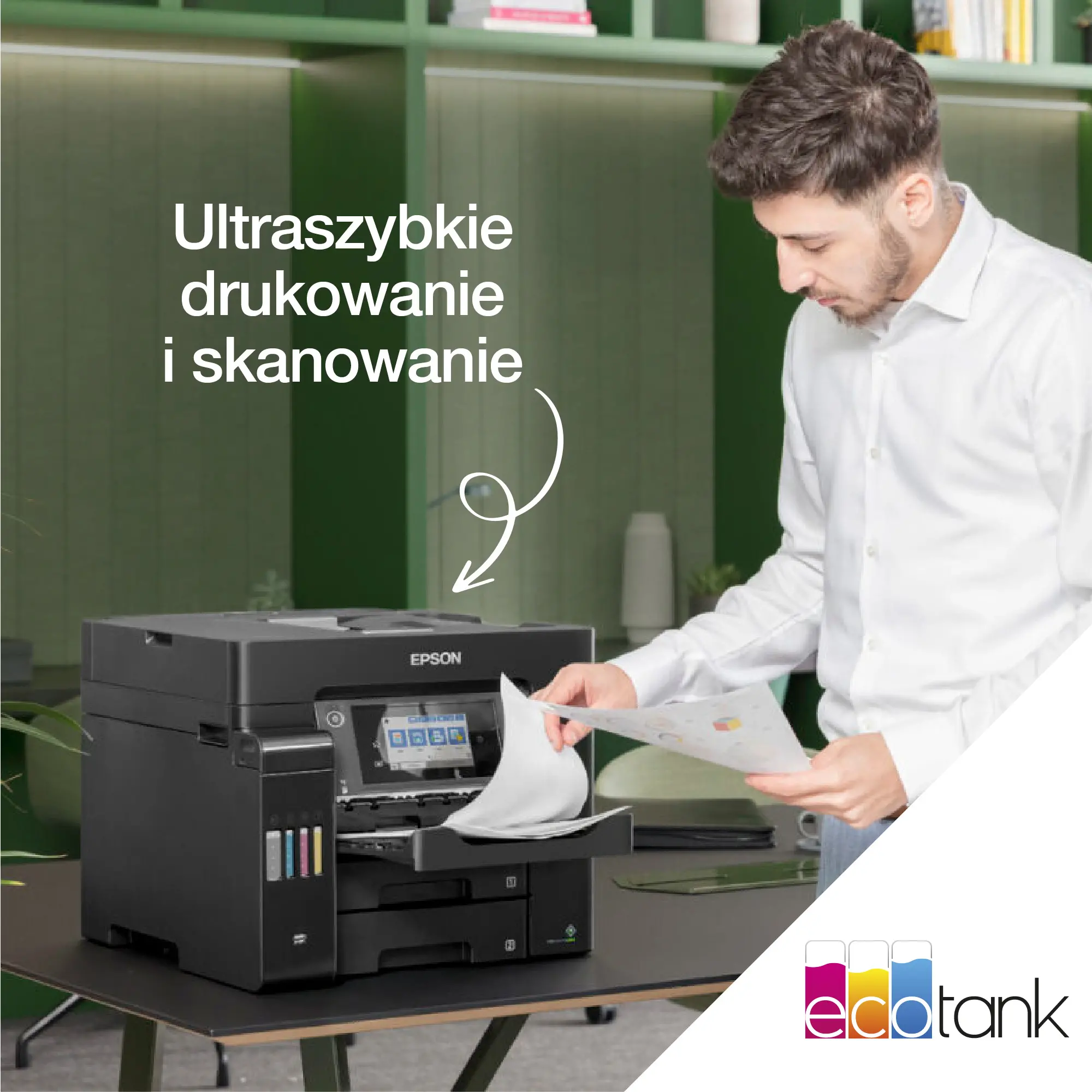 Urządzenie wielofunkcyjne Epson EcoTank L6550 WiFi Czarny