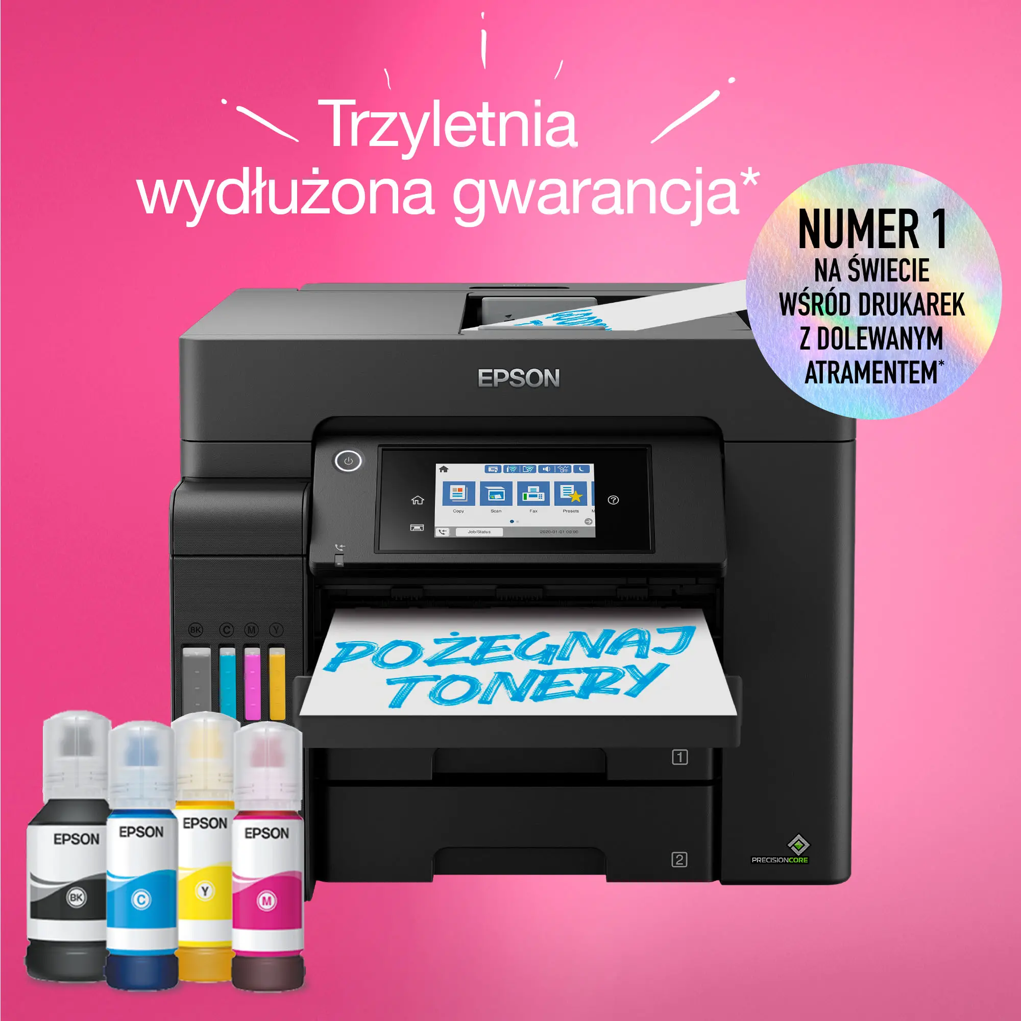 Urządzenie wielofunkcyjne Epson EcoTank L6550 WiFi Czarny