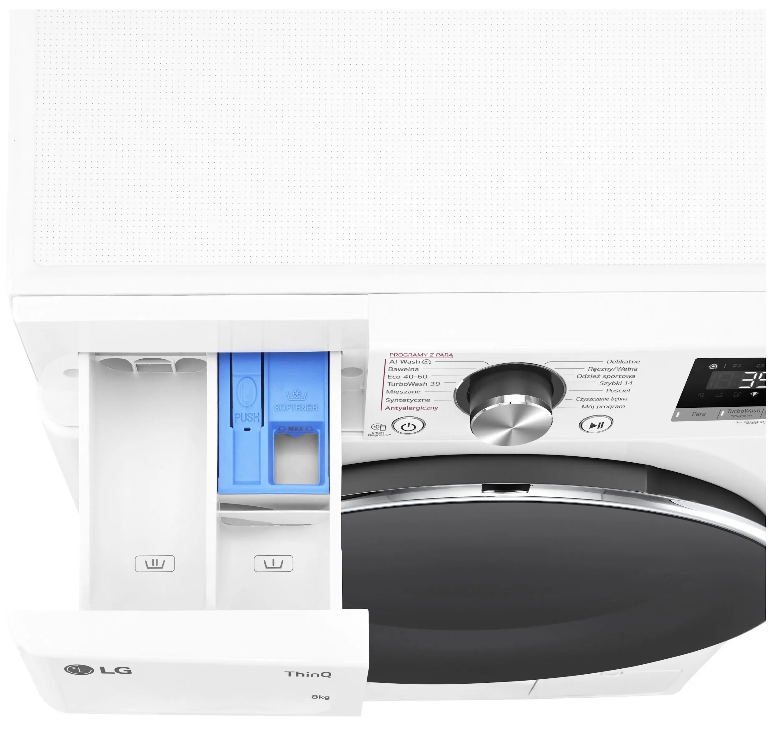 Pralka LG Vivace F2W8S722W Slim 8kg 1200obr/min Zdalne sterowanie