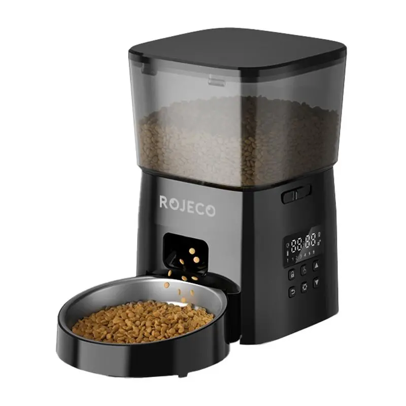 Rojeco 2L Pet Feeder Button Version
