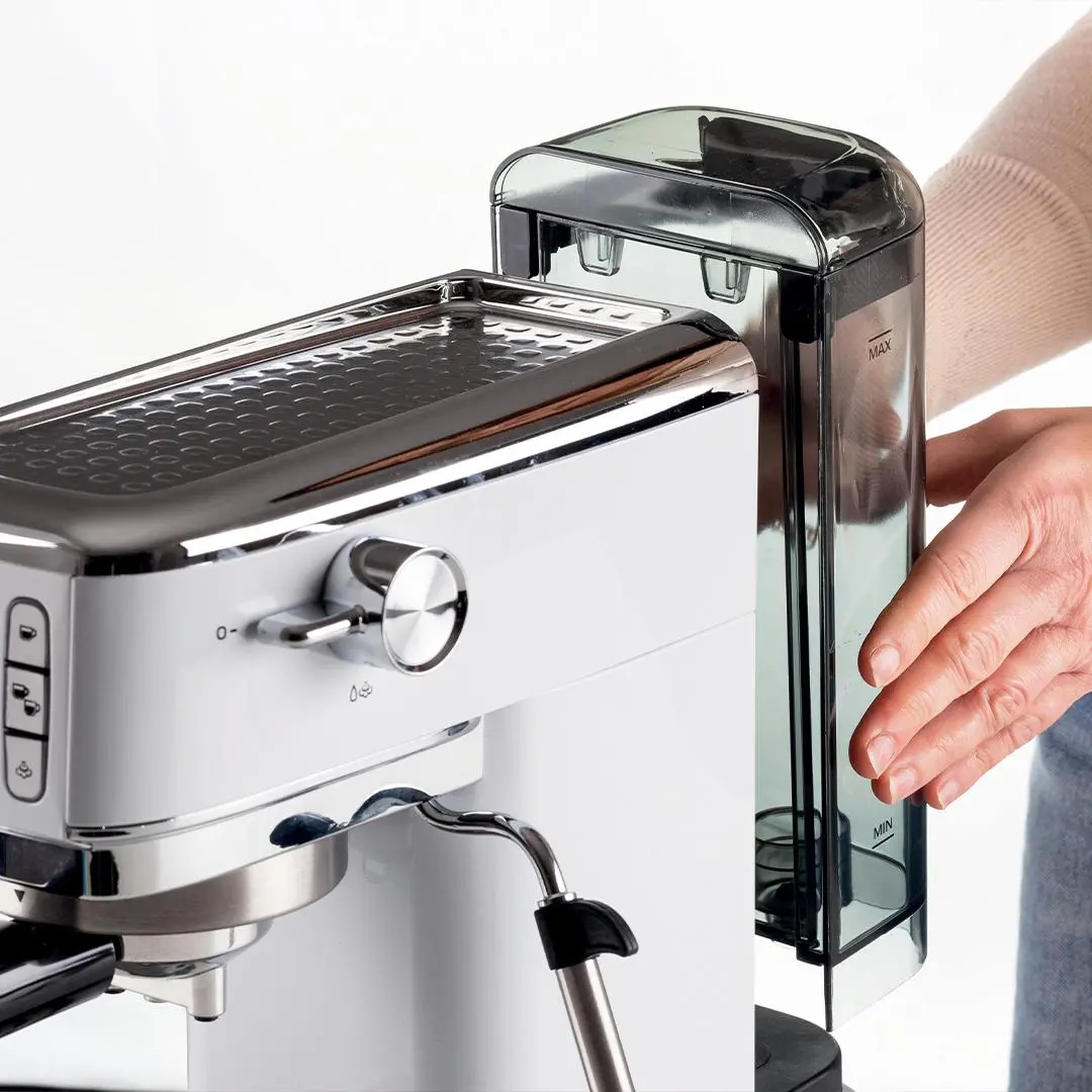 Ekspres Ariete Perfetto Slim Metal Manometro Moderna 1381/14