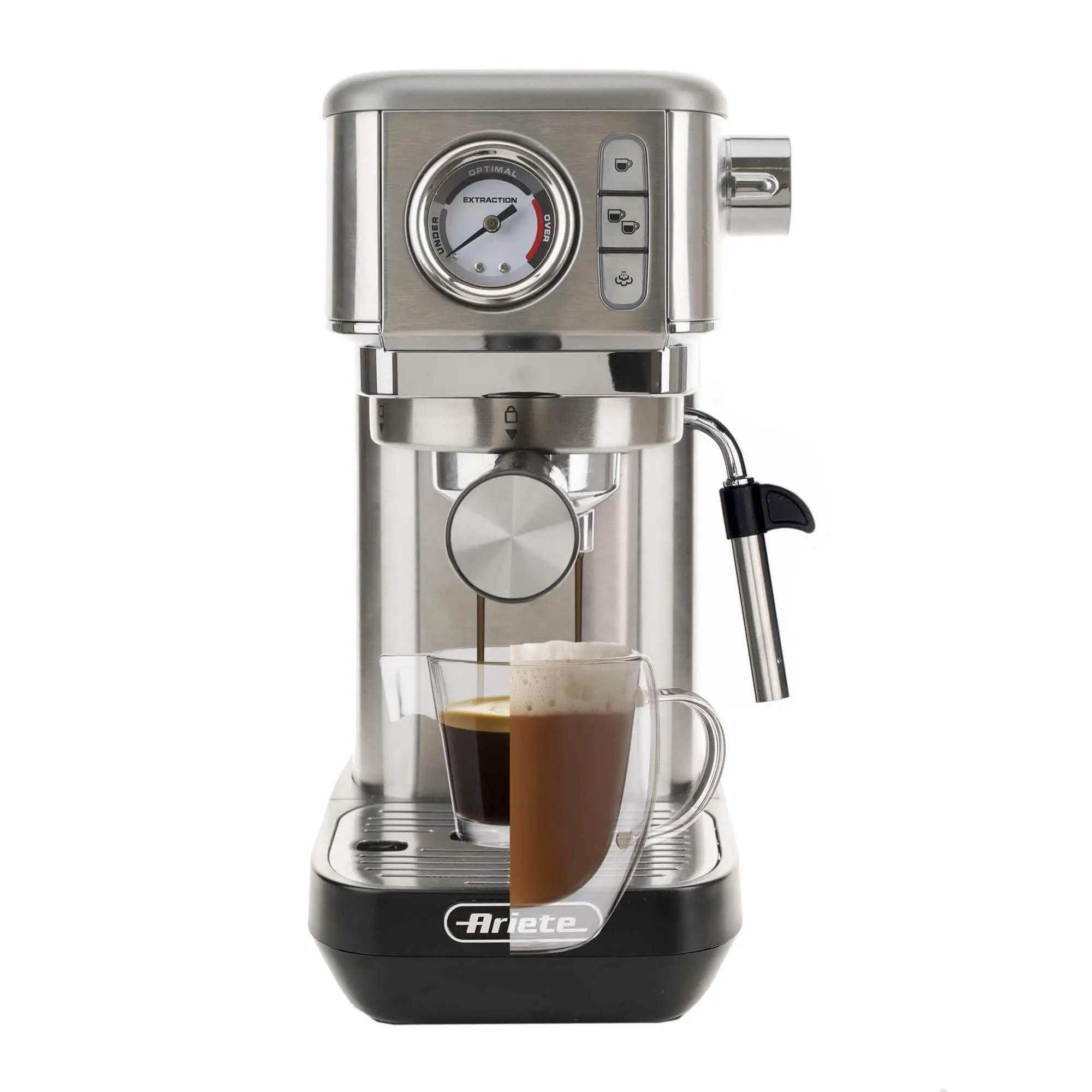 Ekspres Ariete Perfetto Slim Metal Manometro 1381/10