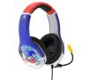 Słuchawki przewodowe z mikrofonem PDP REALMz Sonic Go Fast Nauszne Wzór-Motyw