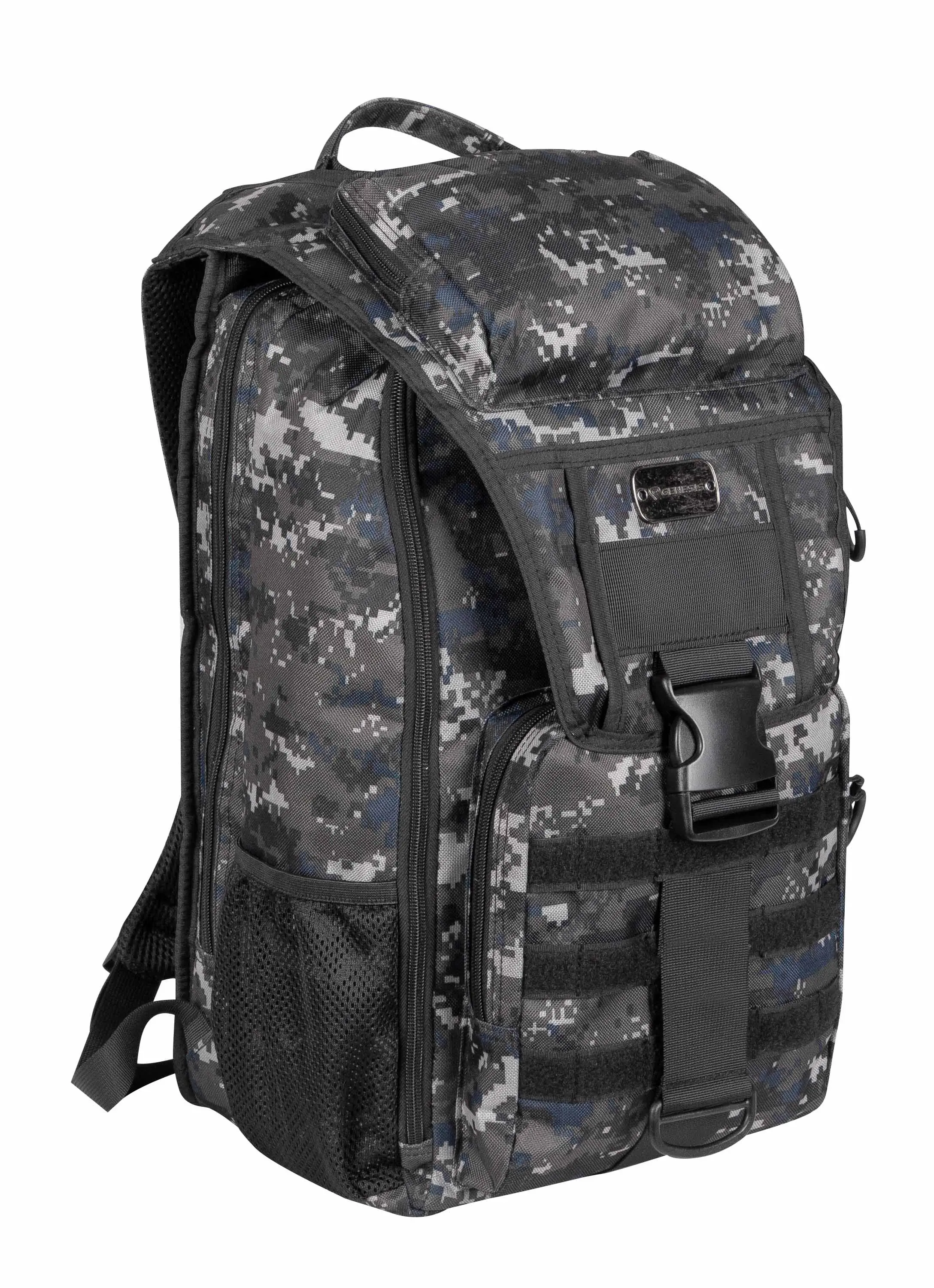 Plecak na laptopa Genesis Pallad 450 Camo Lite 15,6" Czarno-zielony