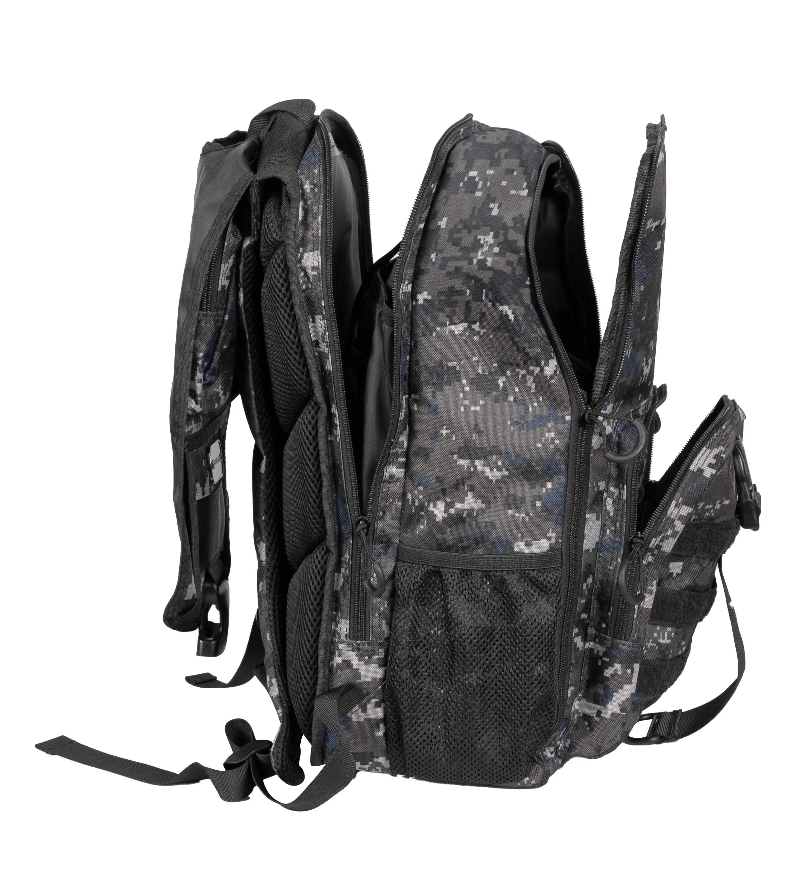 Plecak na laptopa Genesis Pallad 450 Camo Lite 15,6" Czarno-zielony