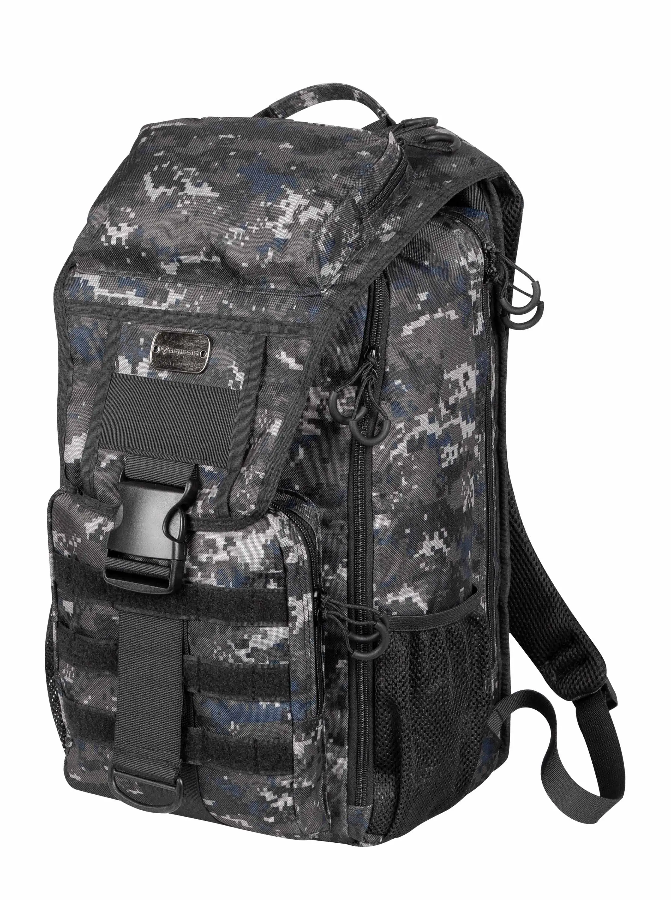 Plecak na laptopa Genesis Pallad 450 Camo Lite 15,6" Czarno-zielony