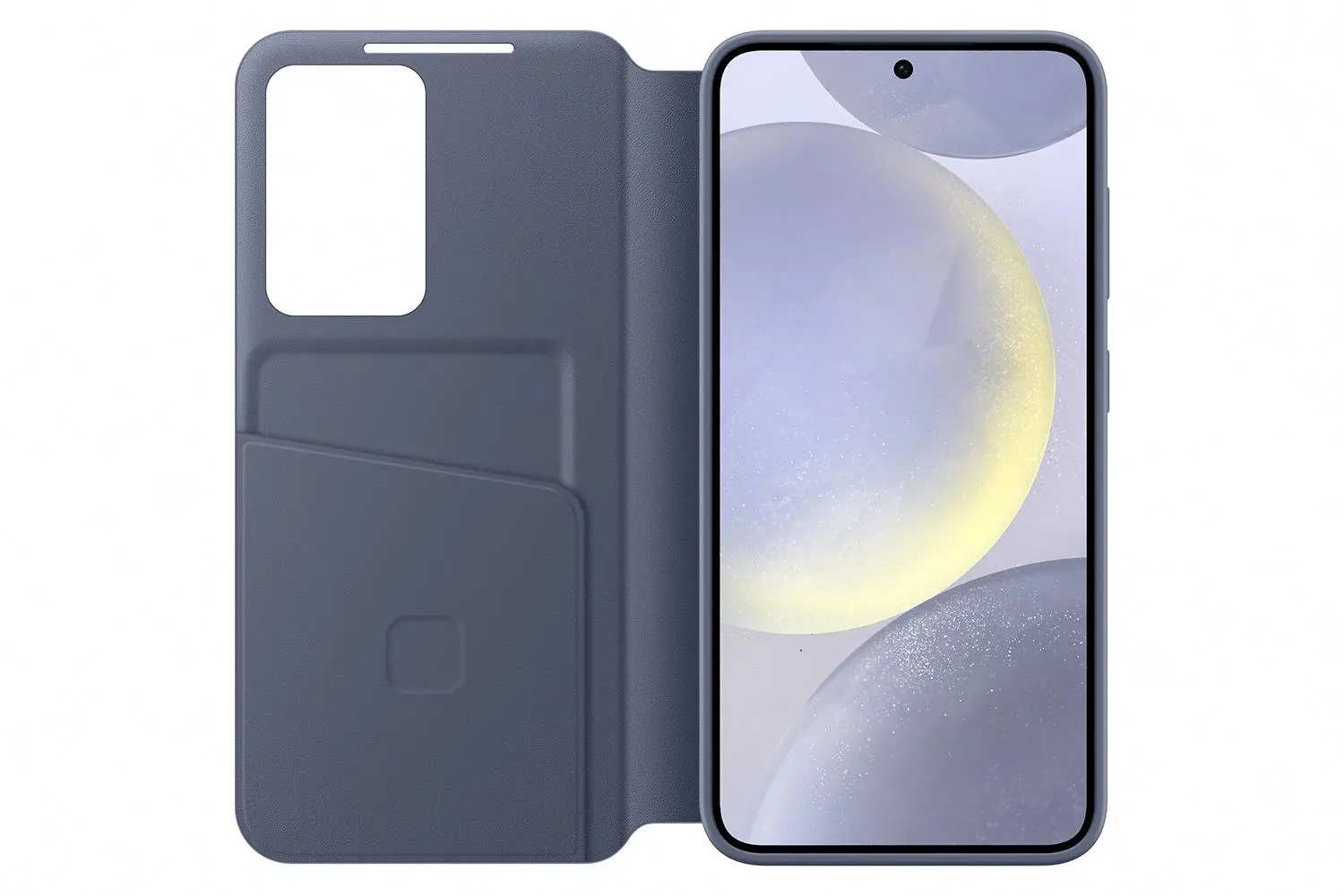 Etui Samsung Smart View Wallet do Galaxy S24 Fioletowy