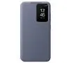 Etui Samsung Smart View Wallet do Galaxy S24 Fioletowy