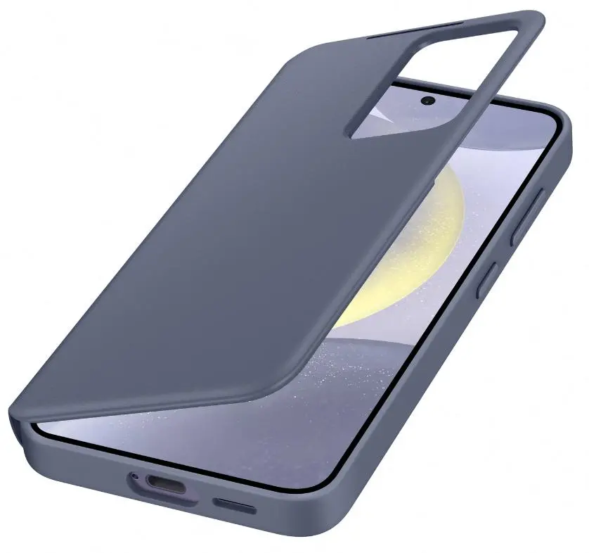 Etui Samsung Smart View Wallet do Galaxy S24 Fioletowy
