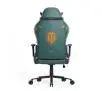Fotel Diablo Chairs X-One 2.0 World of Tanks Gamingowy do 160kg Skóra ECO Tkanina Zielono-pomarańczowy