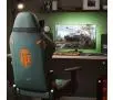 Fotel Diablo Chairs X-One 2.0 World of Tanks Gamingowy do 160kg Skóra ECO Tkanina Zielono-pomarańczowy