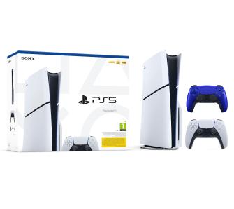 Konsola Sony PlayStation 5 D Chassis (PS5) 1TB z napędem + dodatkowy pad (cobal blue)