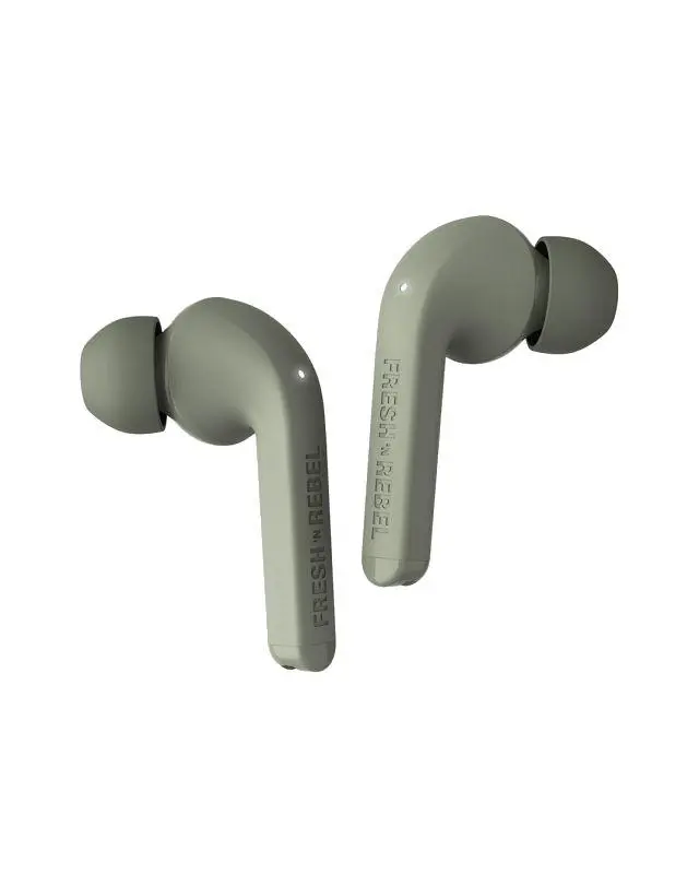 Słuchawki bezprzewodowe Fresh 'n Rebel Twins Fuse Dokanałowe Bluetooth Dried Green